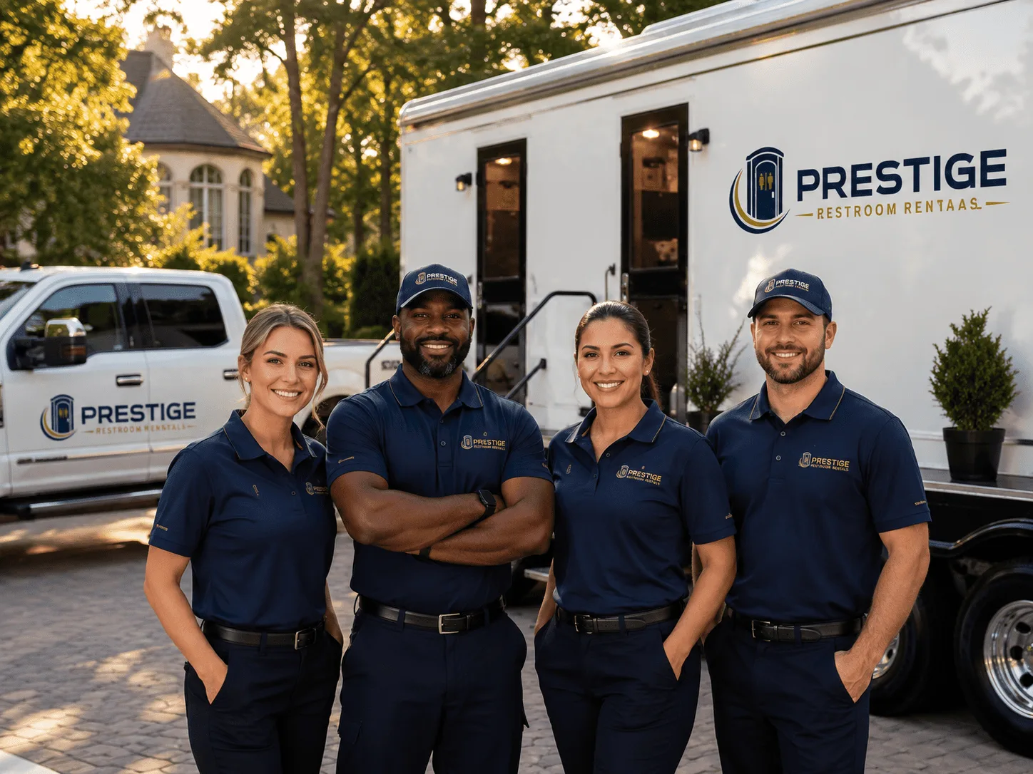 Trusted Luxury Portable Restrooms company in Corinna, ME